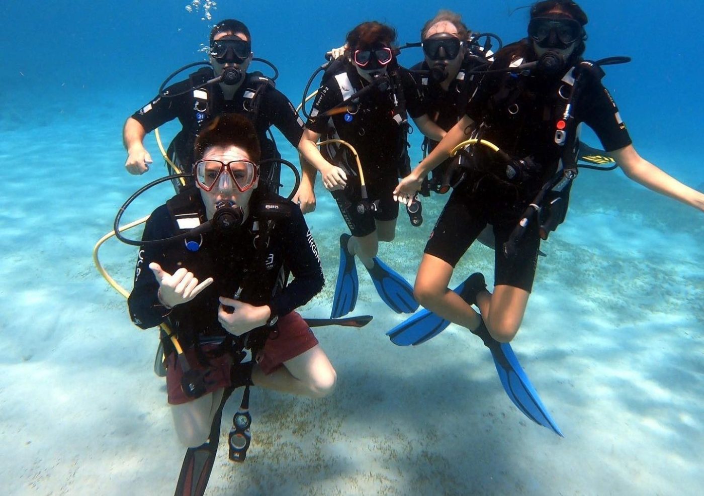 Discover Scuba Diving in St Thomas VI Aqua Marine Dive Center
